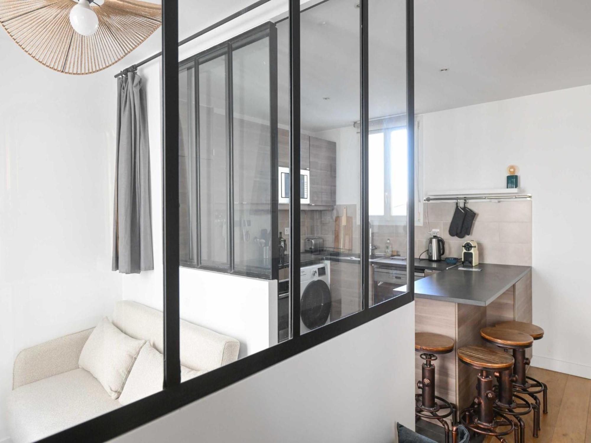 Apartment Modern - 2br-4p- Canal Saint-martin *